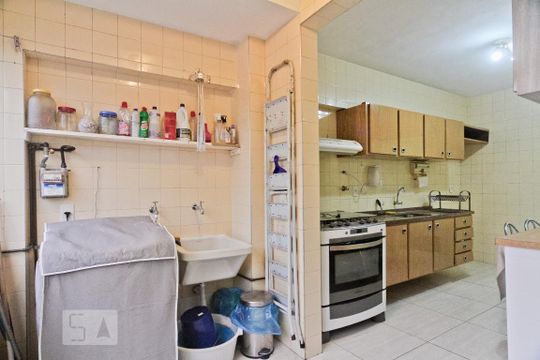 Área de Serviço de apartamento para alugar com 2 quartos, 75m² em Vila Palmeiras, São Paulo