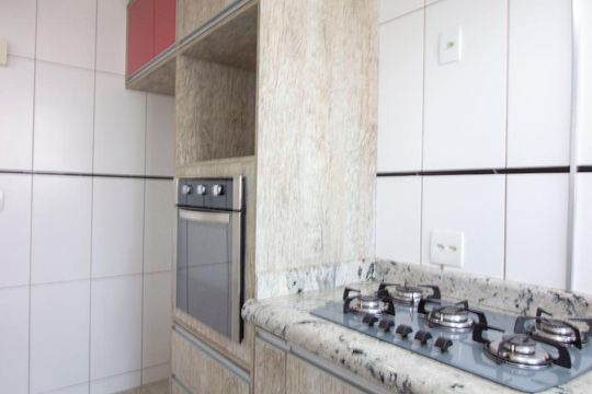 Cozinha de apartamento à venda com 2 quartos, 126m² em Ponte Sao Joao, Jundiaí