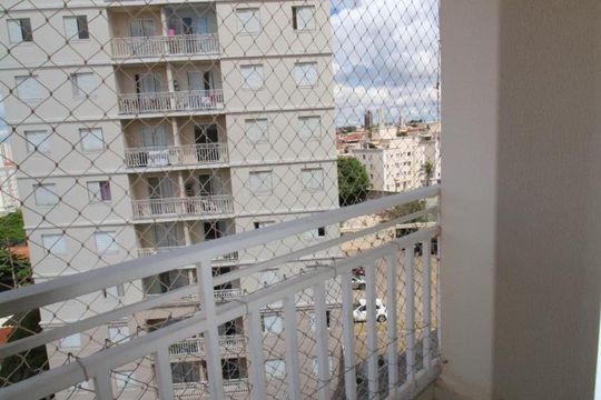 Sacada da Sala de apartamento à venda com 2 quartos, 67m² em Vila Industrial, Campinas