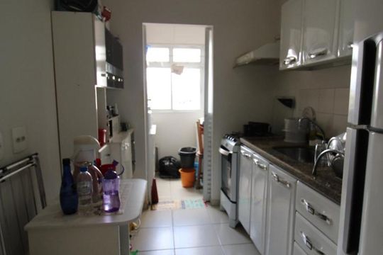 Cozinha de apartamento à venda com 2 quartos, 67m² em Vila Industrial, Campinas