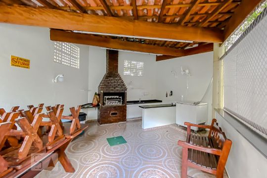 Área comum - Churrasqueira de apartamento à venda com 2 quartos, 50m² em Vila Guilhermina, São Paulo