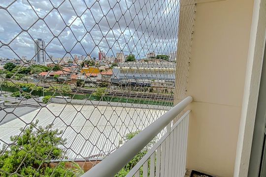 Varanda de apartamento à venda com 2 quartos, 50m² em Vila Guilhermina, São Paulo