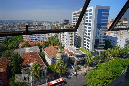 Quarto - Vista de apartamento à venda com 1 quarto, 42m² em Independência, Porto Alegre
