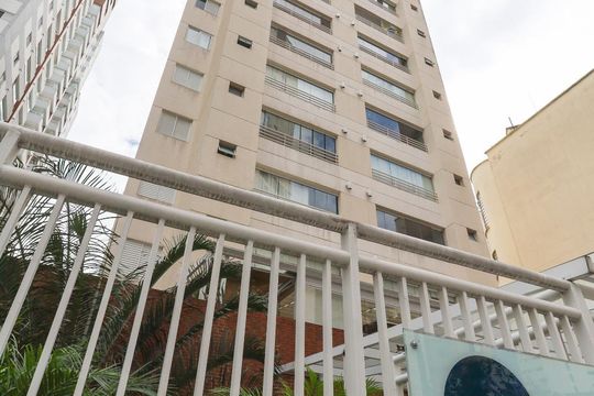 Fachada de apartamento à venda com 1 quarto, 39m² em Bela Vista, São Paulo