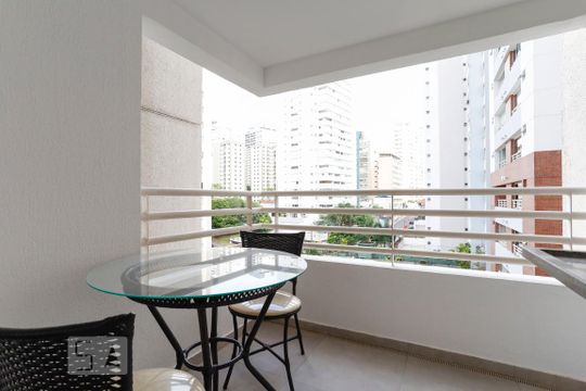 Varanda de apartamento à venda com 1 quarto, 39m² em Bela Vista, São Paulo