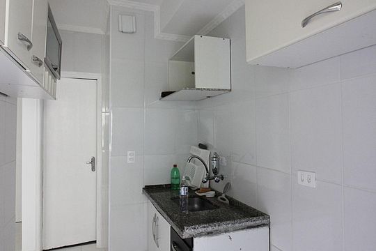 Cozinha de kitnet/studio à venda com 1 quarto, 33m² em Assunção, São Bernardo do Campo