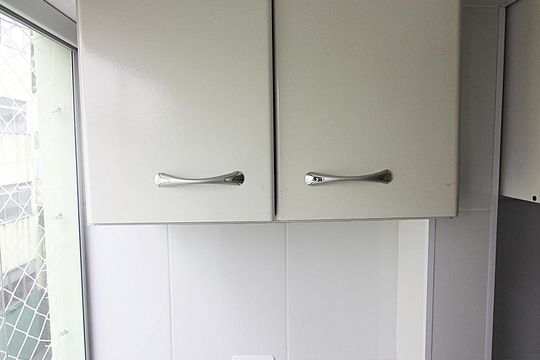 Área de Serviço de kitnet/studio à venda com 1 quarto, 33m² em Assunção, São Bernardo do Campo