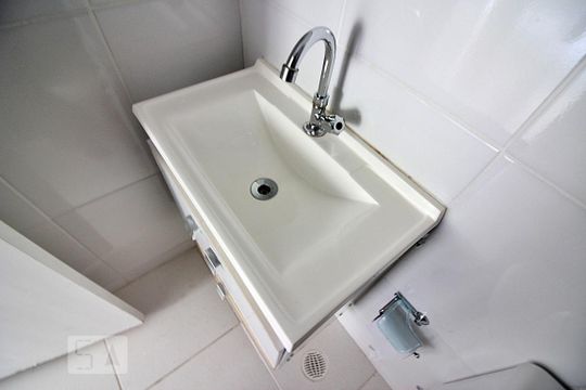 Banheiro  de kitnet/studio à venda com 1 quarto, 33m² em Assunção, São Bernardo do Campo