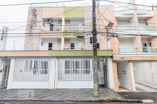 Fachada do Condomínio de apartamento à venda com 3 quartos, 91m² em Campestre, Santo André