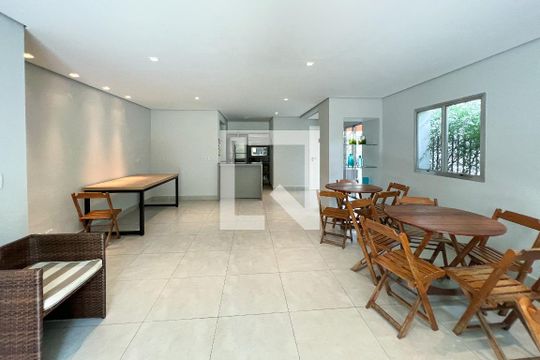 Salão de Festas de apartamento à venda com 2 quartos, 65m² em Vila Olímpia, São Paulo