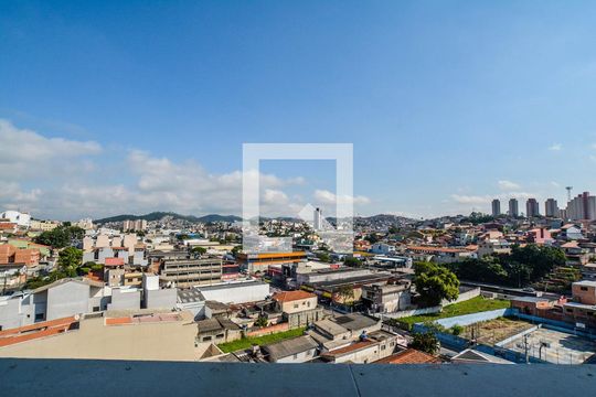 Vista da Sala de apartamento à venda com 3 quartos, 56m² em Vila Guarará, Santo André