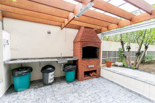 Churrasqueira de apartamento para alugar com 2 quartos, 50m² em Pinheiros, São Paulo