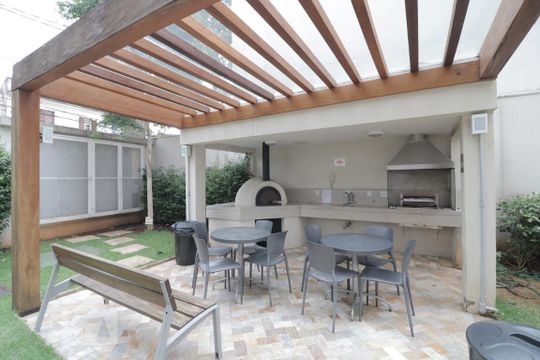 Área comum - Churrasqueira de apartamento à venda com 1 quarto, 32m² em Catumbi, São Paulo