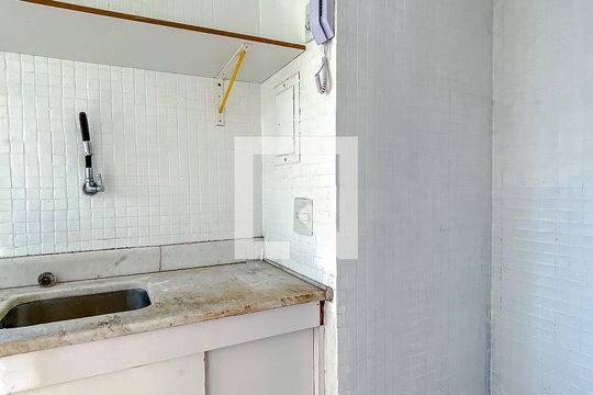Cozinha de apartamento à venda com 1 quarto, 41m² em Vila Mariana, São Paulo