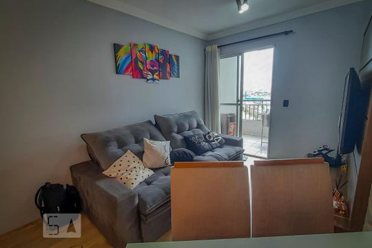Sala de apartamento à venda com 2 quartos, 53m² em Vila Bela, São Paulo