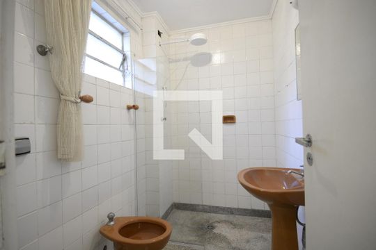 Banheiro de apartamento à venda com 1 quarto, 44m² em Paraíso, São Paulo