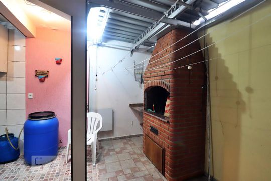 Churrasqueira de casa à venda com 3 quartos, 181m² em Jardim Las Vegas, Santo André