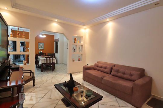 Sala de casa à venda com 3 quartos, 181m² em Jardim Las Vegas, Santo André
