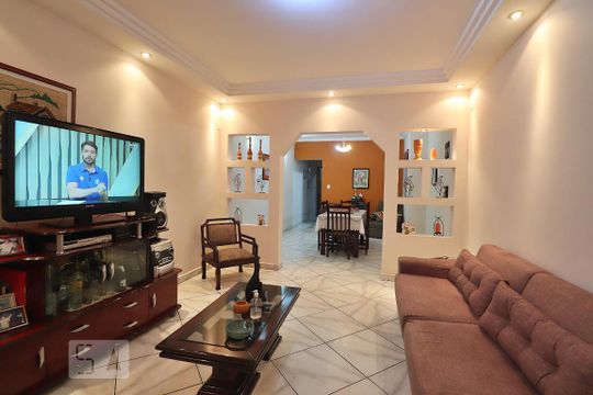 Sala de casa à venda com 3 quartos, 181m² em Jardim Las Vegas, Santo André