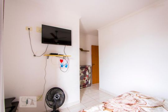 Quarto 1 - Suíte de apartamento à venda com 3 quartos, 172m² em Vila Tibiriçá, Santo André