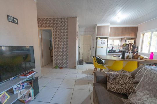 Sala de casa para alugar com 2 quartos, 47m² em Feitoria, São Leopoldo