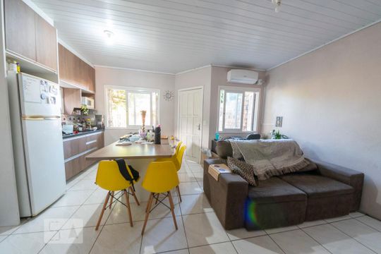 Cozinha de casa para alugar com 2 quartos, 47m² em Feitoria, São Leopoldo