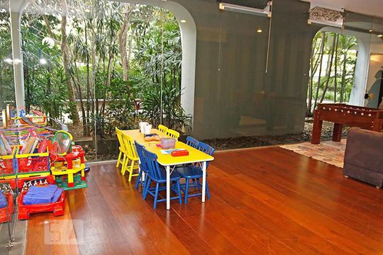Área comum - Brinquedoteca de apartamento para alugar com 2 quartos, 128m² em Vila Nova Conceição, São Paulo