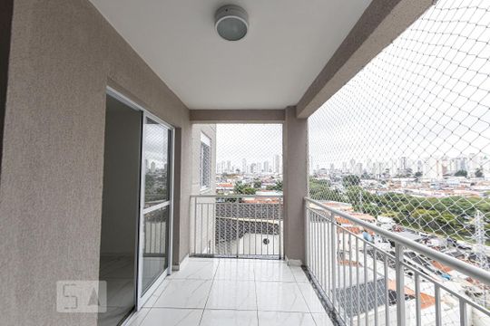 Varanda de apartamento para alugar com 2 quartos, 55m² em Cidade Mãe do Céu, São Paulo