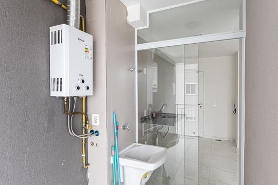 Área de Serviço de apartamento para alugar com 2 quartos, 55m² em Cidade Mãe do Céu, São Paulo