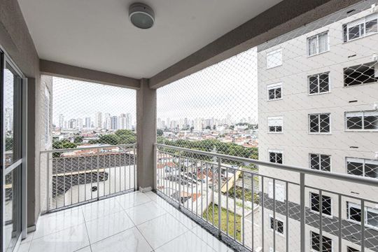 Varanda de apartamento para alugar com 2 quartos, 55m² em Cidade Mãe do Céu, São Paulo