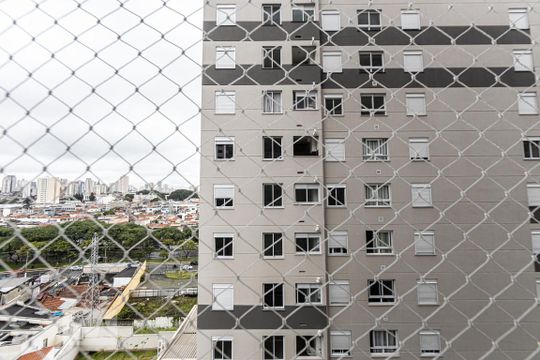 Vista Varanda de apartamento para alugar com 2 quartos, 55m² em Cidade Mãe do Céu, São Paulo