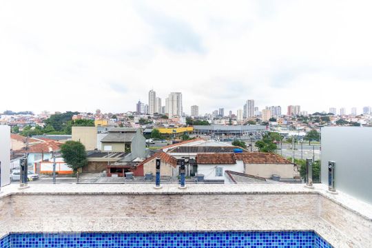 Vista do Terraço de casa de condomínio à venda com 4 quartos, 210m² em Vila Moinho Velho, São Paulo