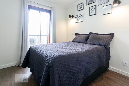 Quarto 2 de apartamento para alugar com 2 quartos, 62m² em Pinheiros, São Paulo