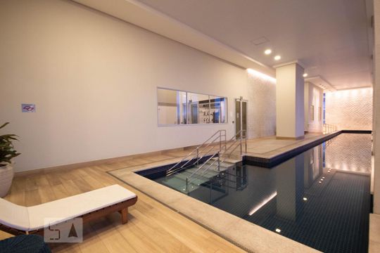 Área comum - Piscina de apartamento para alugar com 1 quarto, 36m² em Centro, Osasco