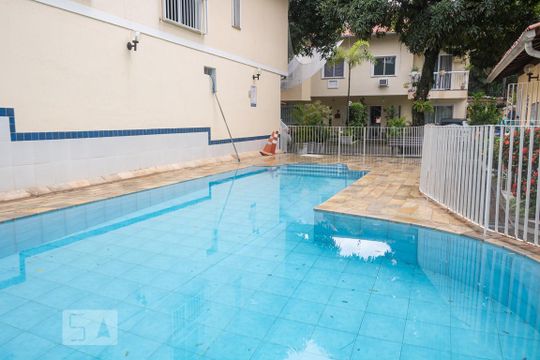 Área comum - Piscina de casa de condomínio à venda com 3 quartos, 150m² em Pechincha, Rio de Janeiro