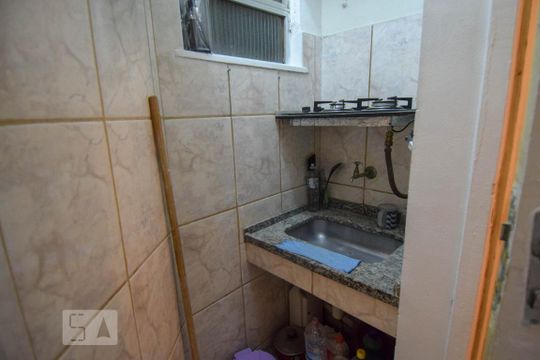 Cozinha de kitnet/studio à venda com 1 quarto, 30m² em Copacabana, Rio de Janeiro