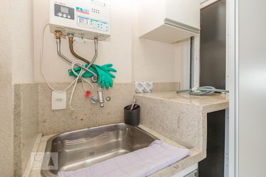 Área de Serviço de apartamento para alugar com 2 quartos, 65m² em Nova Piraju, São Paulo
