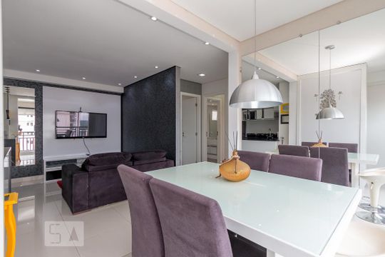 Varanda da Sala de apartamento para alugar com 2 quartos, 65m² em Nova Piraju, São Paulo