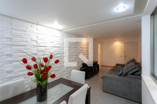 Sala de apartamento à venda com 3 quartos, 116m² em Serra, Belo Horizonte