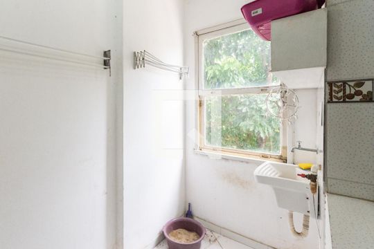 Área de Serviço de apartamento à venda com 3 quartos, 78m² em Rio Comprido, Rio de Janeiro