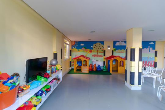 Área Comum - Brinquedoteca de apartamento à venda com 2 quartos, 50m² em Vila Industrial, Campinas