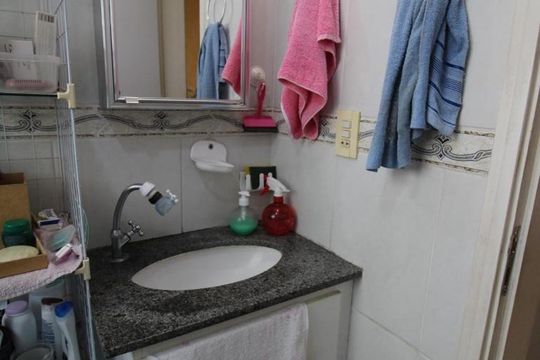 Banheiro Social de apartamento à venda com 3 quartos, 124m² em Vila Joao Jorge, Campinas