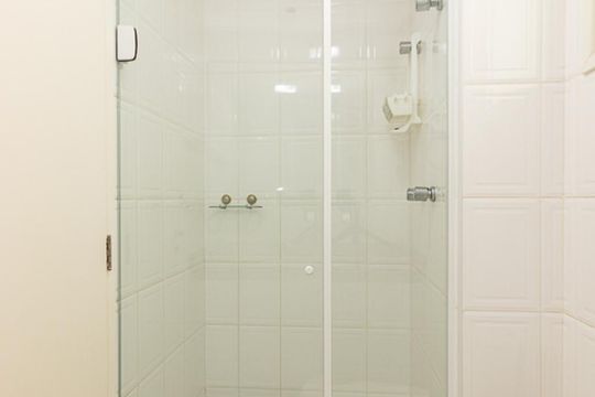 Banheiro quarto suíte  de apartamento para alugar com 3 quartos, 96m² em Chácara Santo Antônio (zona Sul), São Paulo