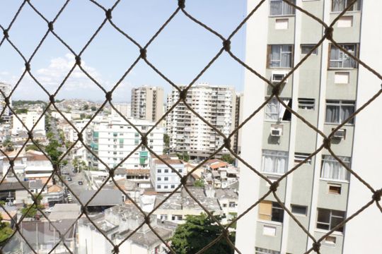 Vista do Quarto 2 de apartamento para alugar com 3 quartos, 56m² em Cachambi, Rio de Janeiro