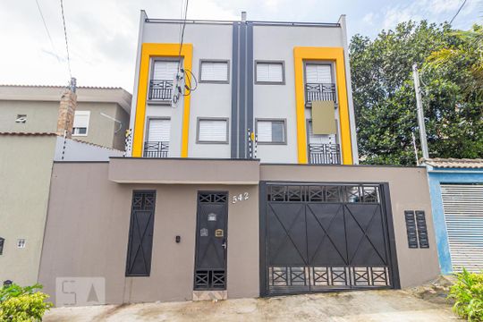 Fachada do Condomínio de casa de condomínio à venda com 2 quartos, 80m² em Jardim das Maravilhas, Santo André