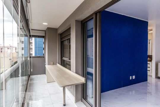 Varanda de apartamento para alugar com 1 quarto, 48m² em Consolação, São Paulo