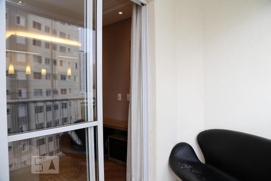 Varanda da Sala de apartamento para alugar com 2 quartos, 50m² em Parque Reboucas, São Paulo