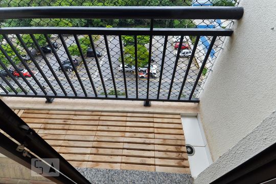 Varanda da Sala de apartamento à venda com 2 quartos, 59m² em Portal dos Gramados, Guarulhos