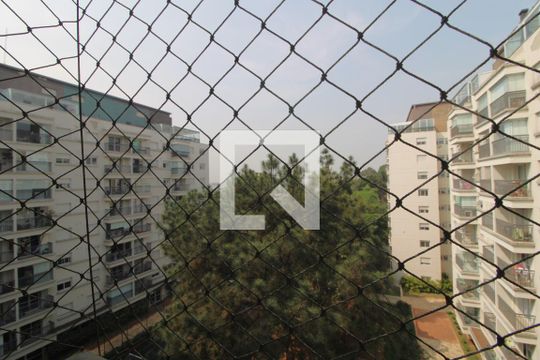 Vista da sacada de apartamento à venda com 2 quartos, 64m² em Vila Castelo, São Paulo