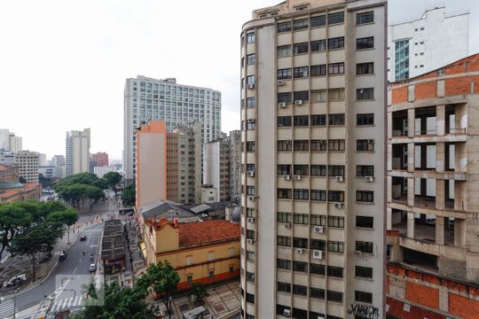 Vista do Quarto de kitnet/studio à venda com 1 quarto, 43m² em Centro, São Paulo